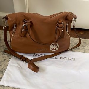 Michael Kors leather satchel purse